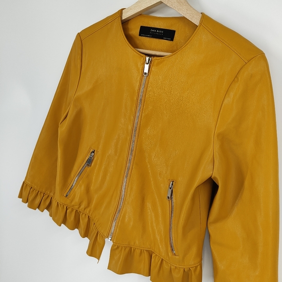 Zara | faux leather jacket - Picture 2 of 5